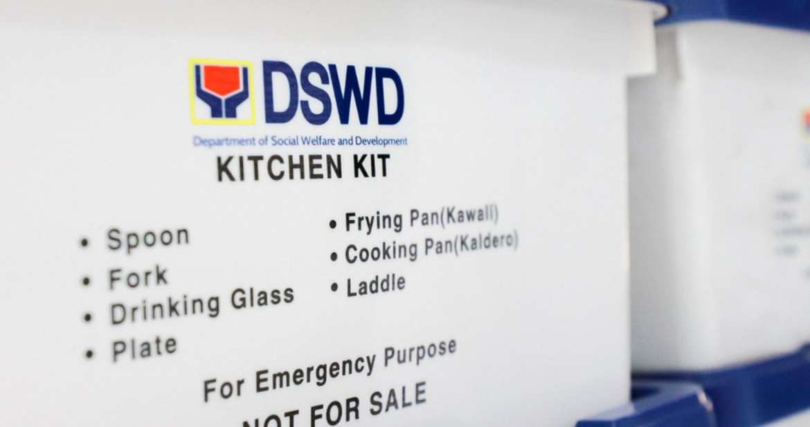 DSWD kitchen kit